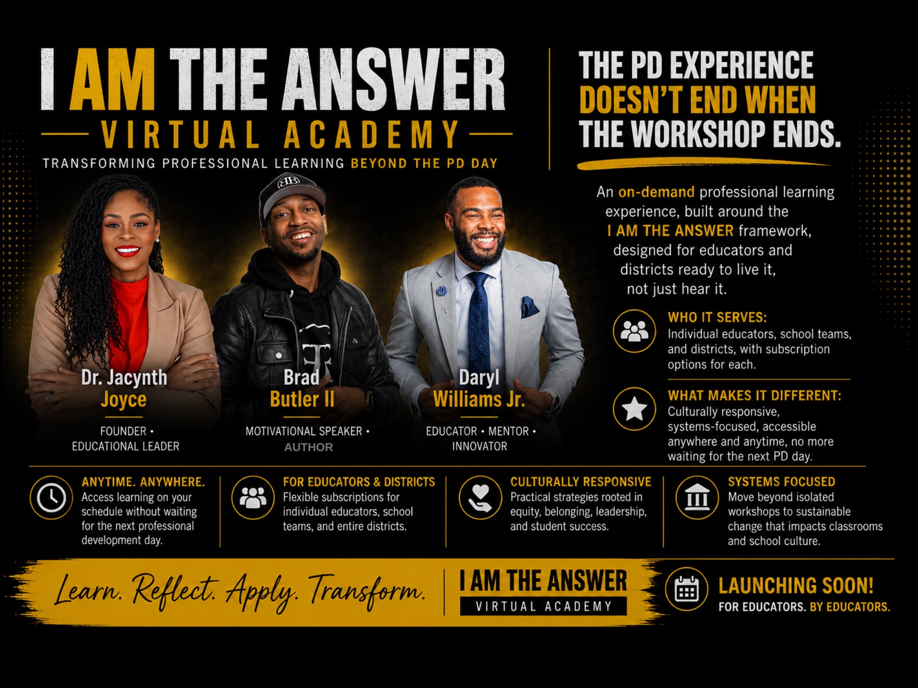 I AM THE ANSWER Virtual Academy